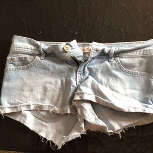Hollister jean shorts